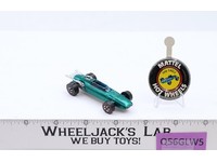 Indy Eagle Aqua w/ Button Hot Wheels 1969 Redline Mattel Vintage RL