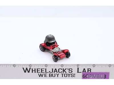 Red Baron w/ Black Interior 1969 1970 Mattel Hot Wheels Vintage Redline RL
