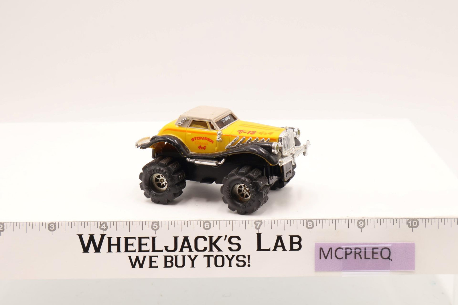 Stomper 4x4 Trendsetter Yellow Classic V-12 Duesenberg 1980's Schaper WORKS!