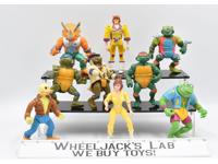 Lot of 9 #3 Teenage Mutant Ninja Turtle TMNT Playmates Vintage Action Figure