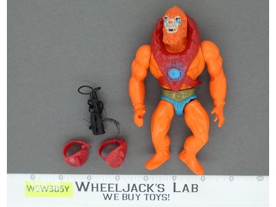 Beast Man 100% Complete He-Man Masters of the Universe MOTU 1982 Mattel