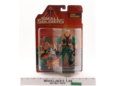 Chip Hazard 100% Complete W/ Card Small Soldiers 1998 Kenner Action Figure