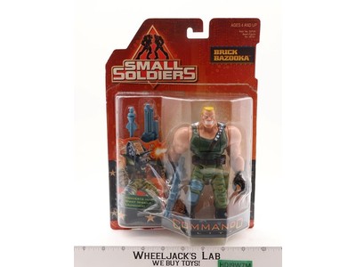 Brick Bazooka Commandos Small Soldiers 100% Complete 1998 Hasbro Action Figure