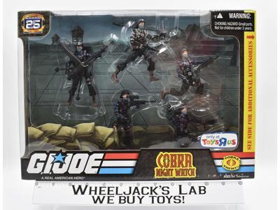 Cobra Night Watch TRU MISB 25th Anniversary GI Joe 2007 Hasbro Action Figure