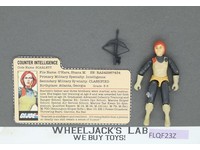 Scarlett V1.5 Swivel Arms 100% Complete G.I. Joe 1983 Hasbro Vintage Figure