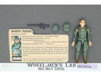 Grunt V1 Straight Arms 100% Complete 1982 G.I. Joe Hasbro Vintage Action Figure