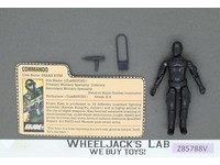 Snake Eyes V1 Straight Arms 100% Complete G.I. Joe 1982 Hasbro Vintage Figure