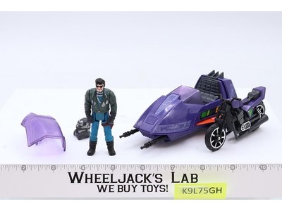 Piranha W/ Sly Rax 100% Complete M.A.S.K. 1985 Kenner Action Figure Vehicle
