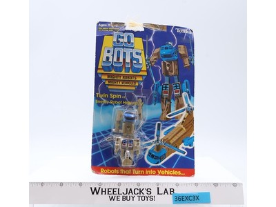 Twin Spin 42 Mighty Robots 1984 Tonka Gobots Vintage Figure NEW MOSC Sealed