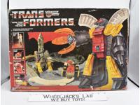 Omega Supreme Box Only 1985 Action Figure Vintage Hasbro G1 Transformers