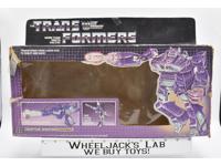 Shockwave Box Only 1985 Action Figure Vintage Hasbro G1 Transformers