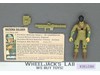 Zap V1.5 Swivel Arms 100% Complete G.I. Joe 1983 Hasbro Vintage Action Figure