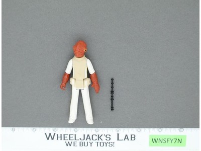 Admiral Ackbar 100% Complete Star Wars ROTJ 1983 Vintage Kenner NO REPRO