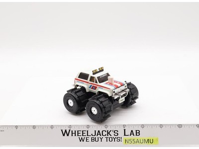 Coast Guard Water Demons WHITE 4x4 Truck 1980's Vintage Stomper Schaper WORKS!