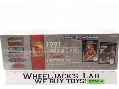 Advanced Dungeons & Dragons Collector Cards Premier Edition Factory Set 1991 NEW