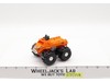 Stomper Explorer 5 Water Demons ORANGE 1980's Schaper Vintage Lights Work