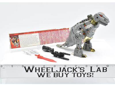 Grimlock ~ 100% Complete 1985 Action Figure Hasbro G1 Transformers W TECH