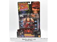 Macho Man Randy Savage W/Fold Up Chair Smash 'N Slam NWO WCW Toy Biz 1999