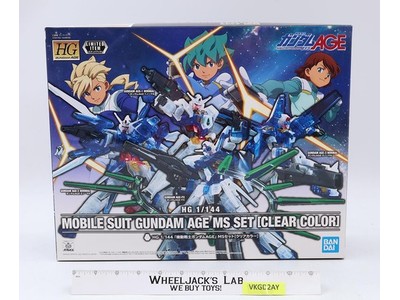 HG Mobile Suit Gundam Age MS Set [Clear Color] 2021 Bandai 1/144 Model NEW MIB