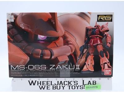 RG MS-06S Zaku II 2010 Bandai 1/144 Model Kit NEW SEALED
