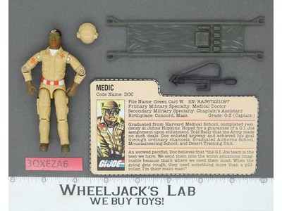 Doc V1 100% Complete G.I. Joe 1983 Hasbro Vintage Action Figure