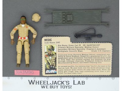 Doc V1 100% Complete G.I. Joe 1983 Hasbro Vintage Action Figure