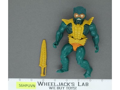 Mer-Man 100% Complete He-Man Masters of the Universe MOTU 1984 Vintage Action.