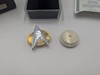 Star Trek Soundboard Communicator Pin 1992 J16144 Works