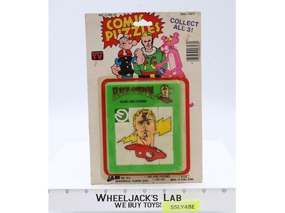 Flash Gordon Comic Puzzles 1981 King Features JA-RU 4x4 Slider Puzzle NEW Sealed