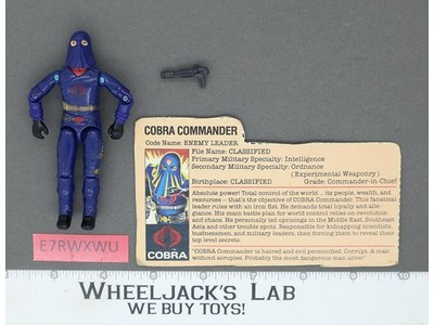 Cobra Commander V2 MAIL AWAY 100% Complete G.I. Joe 1984 Hasbro Vintage Figure