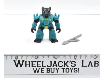 Battle Beasts Black Panther #57 100% Complete Action Figure Vintage 1986