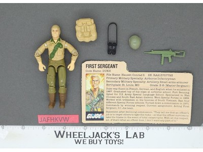 Duke V1 100% Complete G.I. Joe 1983 Hasbro Vintage Action Figure