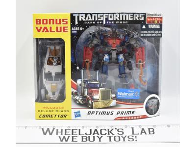 Optimus Prime Voyager BONUS Value WALMART Comettor Mechtech DOTM Transformers