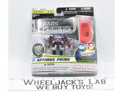Optimus Prime Limited Edition 3-D Glasses NEW DOTM Hasbro 2010 Transformers