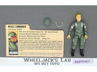 Hawk V1.5 Swivel Arms 100% Complete G.I. Joe 1983 Hasbro Vintage Action Figure