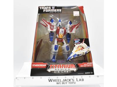 Starscream Titanium Series Die-Cast 2006 NEW MISB Transformers Hasbro