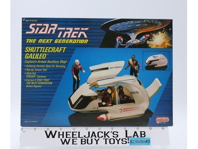 Shuttlecraft Galileo Star Trek Next Generation 1989 Galoob Vintage Space Vehicle