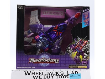 Cyclonus Transformers Expanded Universe Botcon 2002 Hasbro NEW SEALED