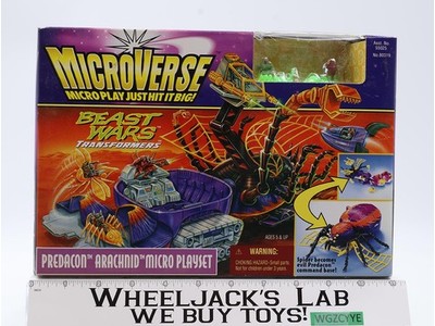 Predacon Arachnid Micro Playset Transformers Beast Wars Microverse NEW SEALED