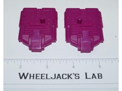 Abominus Hun-Gurrr Feet Foot Pair 1987 Vintage G1 Transformers Action Figure