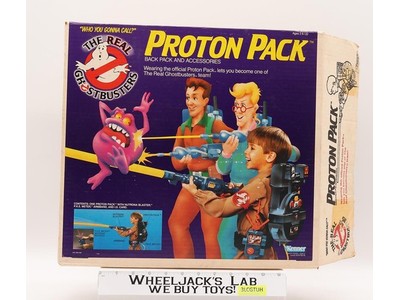Proton Pack The Real Ghostbusters 1984 Kenner Vintage Role Play 100% Complete