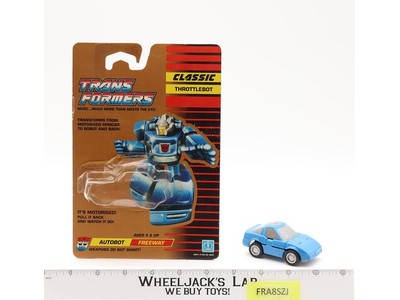 Freeway Throttlebot EUROPEAN / UK Transformers 1990 Hasbro Action Figure