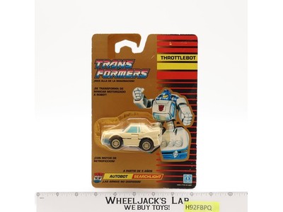 Searchlight Throttlebot SPAIN Transformers 1990 Hasbro Action Figure