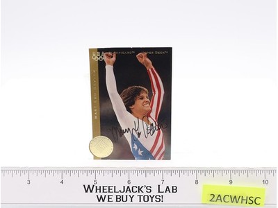 Mary Lou Retton Gymnastics AUTOGRAPHED Upper Deck Olympicard Card