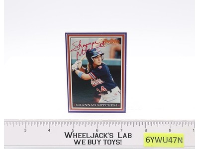 Shannan Mitchen Colorado Silver Bullets 1996 Team Issue SIGNED Baseball Card