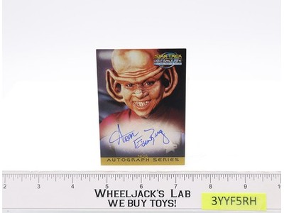Nog Star Trek Deep Space Nine Aron Eisenberg AUTOGRAPHED Trading Card