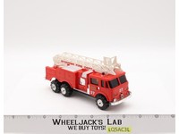 Stomper Fire Dept. RED Ladder Tower #27 Fire Truck 1980's Vtg Complete WORKS!