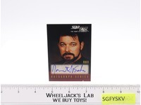 William Riker Star Trek Next Generation Jonathan Frakes AUTOGRAPHED Trading Card
