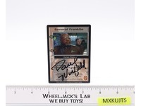 #8 General Franklin Babylon 5 Paul Winfield AUTOGRAPHED Trading Card