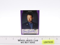 John Sheridan Babylon 5 Bruce Boxleitner AUTOGRAPHED Trading Card